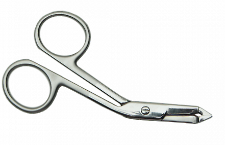Tweezers-Scissors for Eyebrow ПН-01