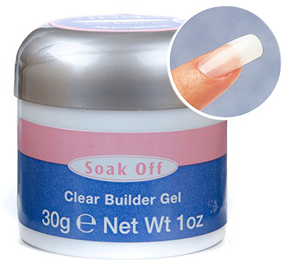 Soak Off Clear Builder Gel 30 мл