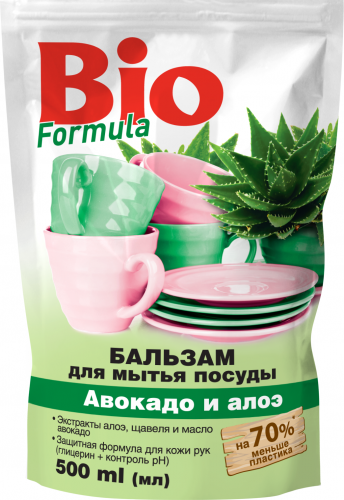 Dishwashing Avocado and Aloe Vera 500 мл