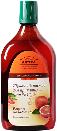 Infusion Bath №12 Recipe for Young Skin 580мл