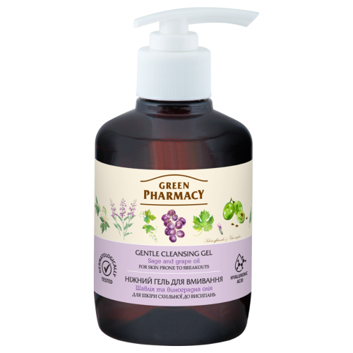 Gentle Cleansing Gel Sage and Grape Oil 270 мл