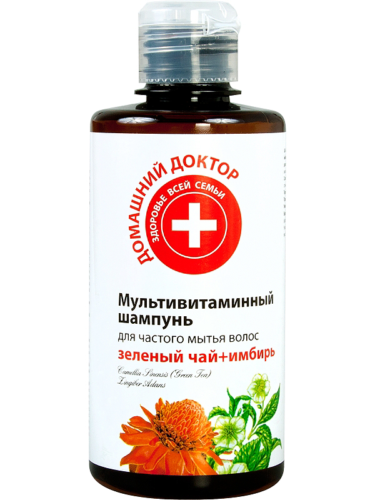 Shampoo Multivitamin Green Tea, Ginger 300мл