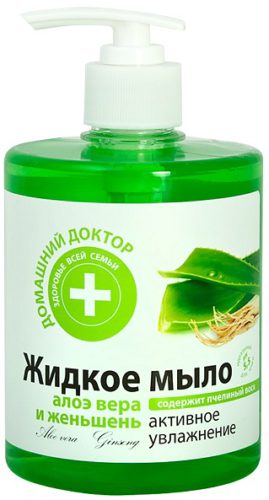 Liquid Soap Aloe Vera and Ginseng 500мл