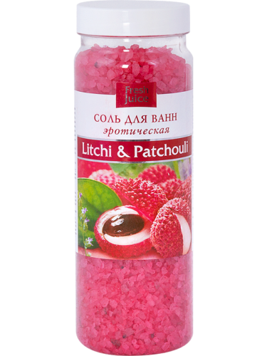 Bath Salt Litchi and Patchouli 700г