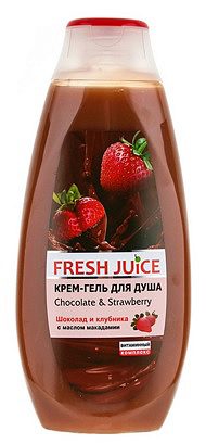 Cream Shower Gel Chocolate & Strawberry 400мл