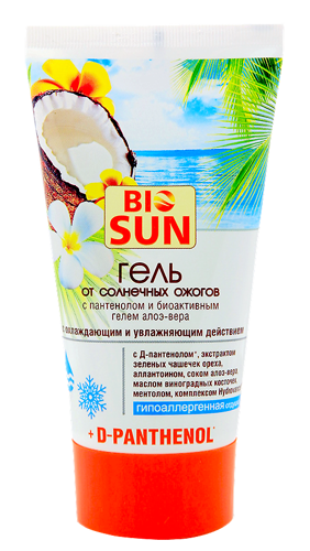 Cooling Gel від Sunburn With Panthenol and Aloe 150 мл