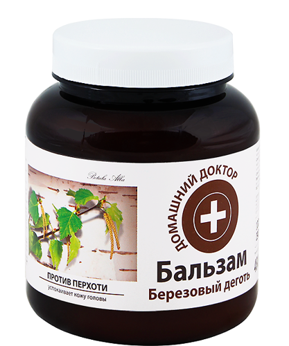 Hair Balm Birch Tar Oil Anti-Dandruff 480 мл