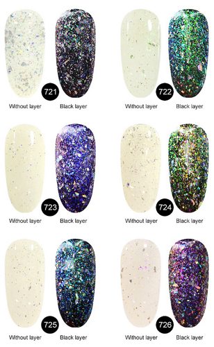 Gel Polish Peacock Tail №721 7,3 мл