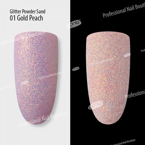 Glitter Sand Powder 01 Gold Peach 1 г