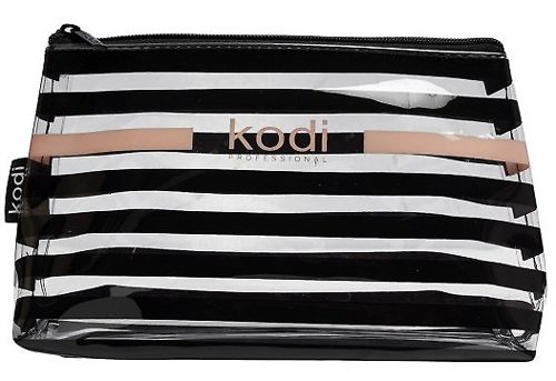 Cosmetic Bag Black Zebra Big