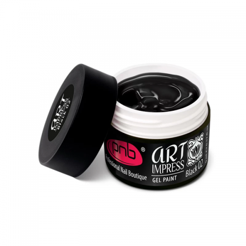 Art Impress Gel Paint 02 Black 5 мл