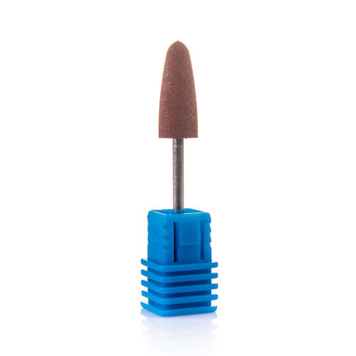 Silicone Nozzle Bullet Long Brown