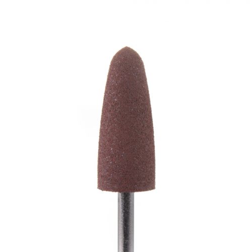 Silicone Nozzle Bullet Long Brown