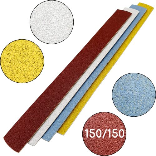 Reusable Nail File Burgundy 150/150 грит 10 шт/уп