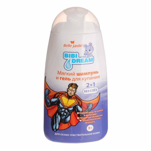 Bibi Dream Шампунь та гель 2 в 1 для купання особливо чутливої ​​шкіри Череда 300 мл