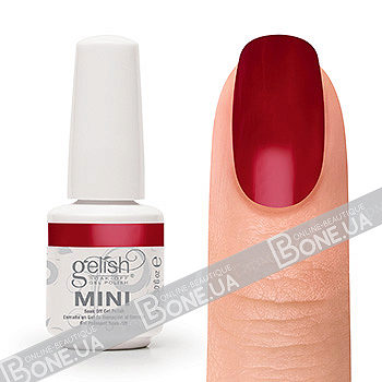 Gelish MINI Hot Rod Red 9 мл