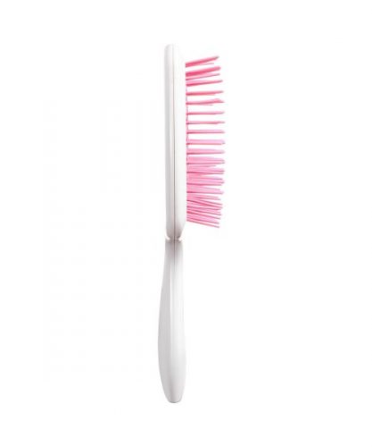 Soft Touch Hairbrush White/Light Pink