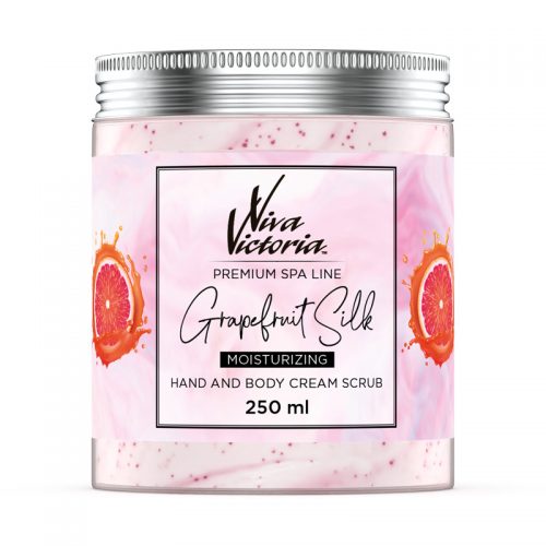 Moisturizing Hand and Body Cream Scrub Grapefruit Silk 250 мл