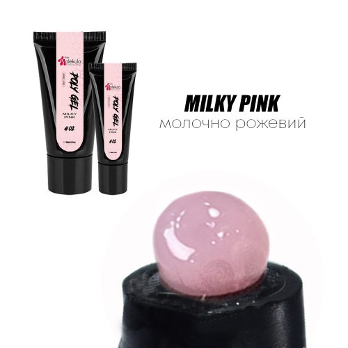 Poly Gel №02 Milky pink 30 мл