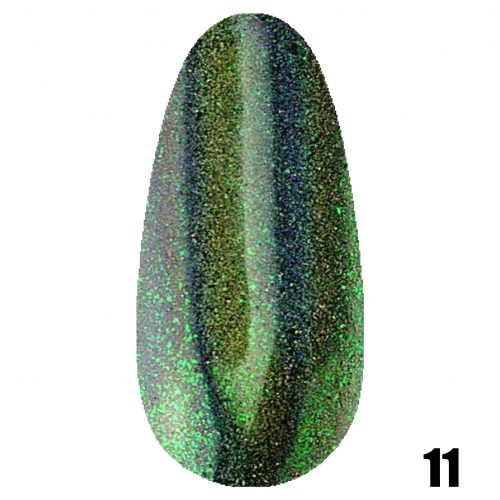 Mirror Powder №11 (Green-Gold Holographic) 0,8 г