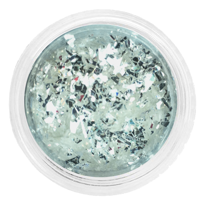 Sequins Broken Glass (White Holographic)