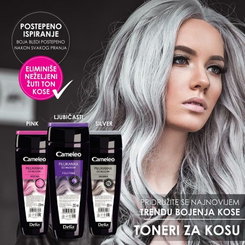 Cameleo Hair Colouring Toner Silver 200 мл