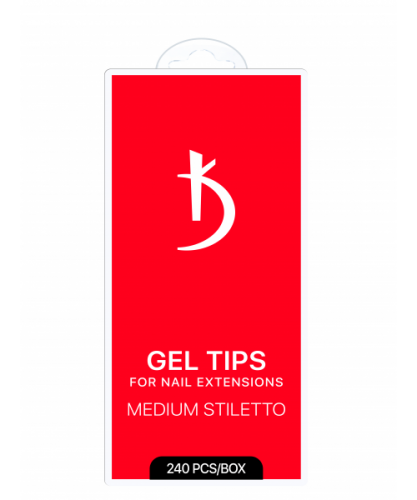 Gel Tips Medium Stiletto 240 шт