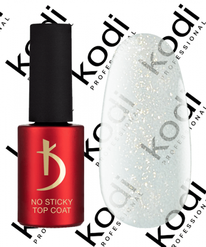 No Sticky Top Coat Sparkle Gold 7 мл