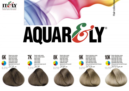 Aquarely Permanent Hair Color Cream 10K 100 мл