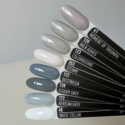 Gel Polish 128 Cloudy Grey  8 мл