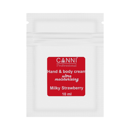 Hand & Body Cream Ultra Moisturizing Milky Strawberry 10 мл
