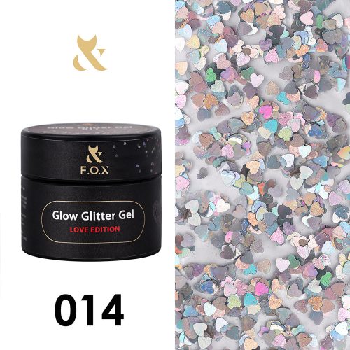 Glow Glitter Gel Love Edition 014 5 мл