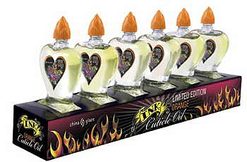 Orange Cuticle Oil 625 oz. Display 6PC