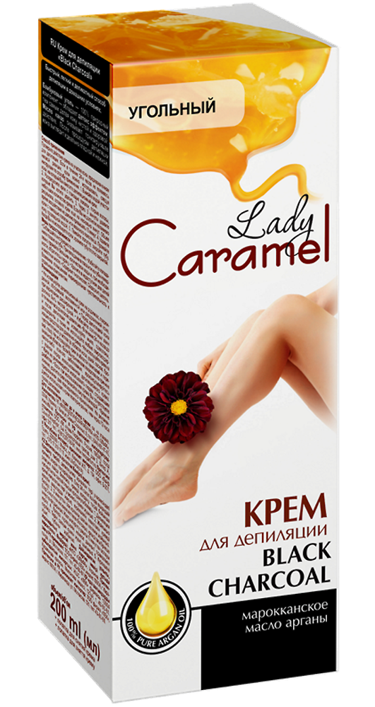 Крем для депиляции 100 удаление волос lady caramel cream