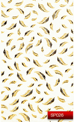 Nail Art Stickers SP026 Gold