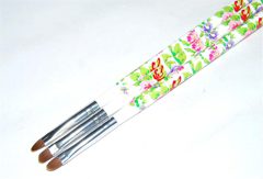 Gel brush artificial rounded YKGR-06-C