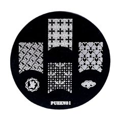 Disk for stamping Pueen №1