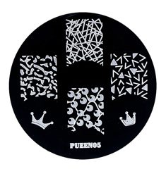 Disk for stamping Pueen №5