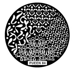 Disk for stamping Pueen № 84