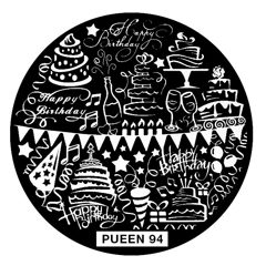 Disk for stamping Pueen № 94