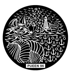 Disk for stamping Pueen № 96