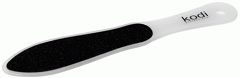 Pedicure Nail File with Transparent Plastic Handle 100/180 грит