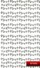 Nail Art Stickers SP005 Silver