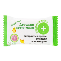 Baby Сream Soap with Extracts of Succession Chamomile and Calendula 70 г