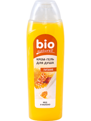 Cream-Shower Gel Honey and Milk 500мл