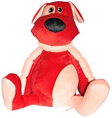 Dog Lapochka with Sausages