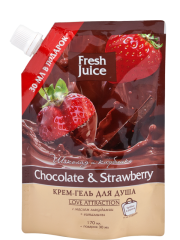 Cream-Shower Gel Doypack Chocolate and Strawberry 200мл