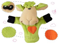 Lamb on Hand Light Green