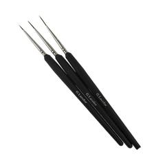 Set of Brushes for Design with Black Pen