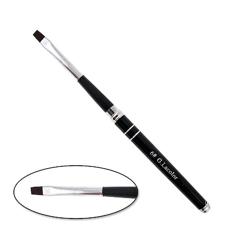 Brush Building with a Black Handle №6